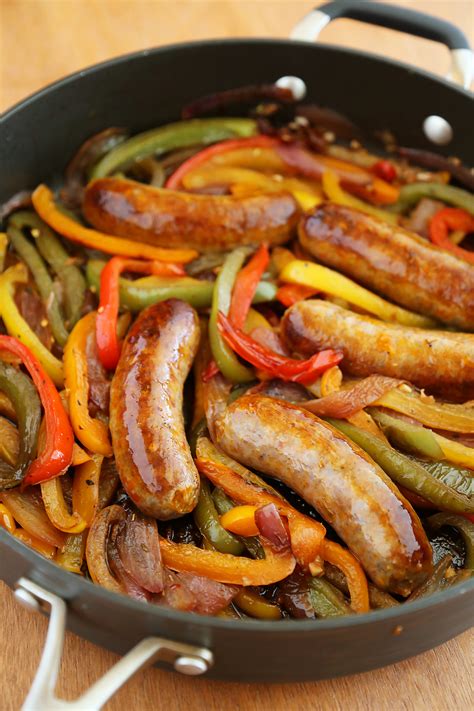 types of sausage recipes.